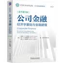 公司金融：经济学基础与金融建模 原书第3版