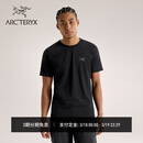ARC'TERYX始祖鸟 CAPTIVE ARC'WORD SS 男子 短袖T恤 BLACK/黑色 L