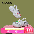 卡骆驰（CROCS）贝雅云彩女士洞洞鞋户外休闲鞋|208186 白色-100 36 /37(230mm)