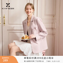 香影法式蝴蝶结西装女2026春装新款粉色减龄西服通勤气质正装外套 银牡丹色 M 160/84A/95-110斤