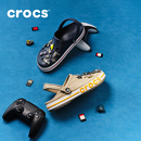 卡骆驰（CROCS）贝雅卡骆班洞洞鞋轻便耐磨一脚蹬休闲鞋女鞋时尚沙滩鞋|205089 深蓝/辣椒红-4CC 43 (270mm)