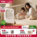 爱果乐（IGROW）儿童拼接床大人可睡无缝拼接婴儿床多功能床可折叠床护栏可升降