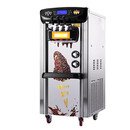 NGNLW冰淇淋机商用摆摊立式全自动冰激凌机甜筒软雪糕机 立式升级膨化款-连打20-25个