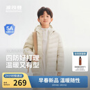 波司登26春季男女童轻薄羽绒服时尚百搭立领连帽四防外套T260135540