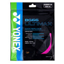 尤尼克斯YONEX羽毛球线高弹型比赛训练精准操控音效性BG66UM-705淡粉红