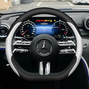 完壮适用于奔驰方向盘套C/E级C260L GLC260 E300L A200 GLE  10件 D型(黑白)款 10件 38cm