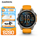 佳明（GARMIN）Fenix8旗舰橙-47mm飞耐时8户外运动手表ECG心电心率跑步潜水滑雪