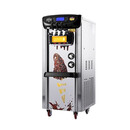 云霜冰淇淋机商用摆摊立式全自动冰激凌机台式甜筒软雪糕机 立式不带膨化款