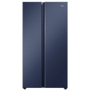海尔（Haier）盛宴618L对开门冰箱黑金净化一级能效风冷无霜超大容量蓝色BCD-618WGHSSEDBL国家补贴