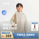 波司登26春季男女童轻薄羽绒服时尚百搭立领连帽四防外套T260135540