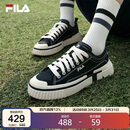 FILA斐乐官方断层鞋LOOP女鞋帆布鞋休闲运动鞋小白鞋板鞋