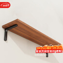 安尔雅墙面搁架墙上置物架宿舍木板挂墙书架隔板路由器置物架
