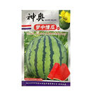 神奥梦中情瓜西瓜种子早中熟花皮美都圆形红心皮薄耐裂杂交种 神奥·梦中情瓜F1【净含量:1000粒/袋】