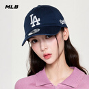 MLBKARINA同款男女可调节刺绣软顶棒球帽25秋新款3ACPB245N 洛杉矶道奇队/藏青色 F帽围可调节（56-59）