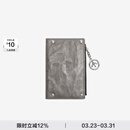 个乐植鞣绵羊皮真皮卡包卡夹钱包轻奢男女款情侣生日礼物 皓月银 均码