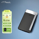 都彭法国都彭打火机SLIM7纤薄炬式防风哑光黑27710 男士礼物高端