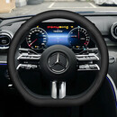 完壮适用于奔驰方向盘套C/E级C260L GLC260 E300L A200 GLE  10件 D型(黑色)款 10件 38cm