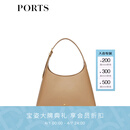 PORTS宝姿秋冬新品女包牛皮手拎包LD9A1939MAJUC012 卡布奇诺