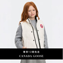 加拿大鹅（Canada Goose）Vanier 儿童羽绒马甲户外休闲外套大鹅羽绒服 4554K 433 北辰白 48 ——6-7岁