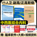 备考2026中西医结合内科副主任医师考试用书 中医内科学主任医生高级职称教材 副高正高辅导资料用书练习题强化6000题押题人卫版 中西医结合内科学【教材+强化训练+押题试卷】共1