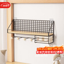 安尔雅免打孔墙上置物架客厅墙面卧室床头收纳架墙壁挂式隔板路由器架子