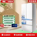 美的（Midea）600升法式双开门家用冰箱熊墩墩Pro600双系统零嵌自动制冰尾货机BCD-600WUFIPZM(E)