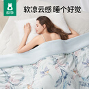 欧孕（OUYUN）夏凉被成人空调被A类可水洗抗菌夏凉被 芭蕉翠鸟200*180