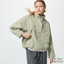 优衣库女装防风立领茄克/外套夹克早春26春夏新款484709 50 浅绿色 M