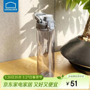 乐扣乐扣（LOCK&LOCK）人鱼线塑料运动水杯夏天便携水壶带刻度提手男女水杯子700ML灰色