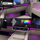 兄弟龙适用于理想L9动态氛围灯L7L8光影山水盖板发光旋转高音车内气氛灯 L7L8L9动态氛围灯＋旋转高音