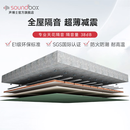 声博士（soundbox）墙体隔音棉板地面吊顶天花板隔音毡环保隔音板全屋隔音装修材料 10平米 天花隔音 超薄减震植物棉隔音板