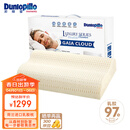 邓禄普（Dunlopillo）盖伊雅舒睡波浪枕 荷兰进口特拉雷Talalay天然乳胶枕物理发泡工艺