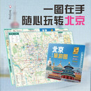 2026北京旅游图 citywalk线路景点美食交通旅游攻略图 展开0.864米*0.594米 故宫天安门颐和园长城环球影城
