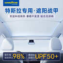 固特异（Goodyear）汽车遮阳帘适用特斯拉Model3遮阳天幕防晒隔热车窗遮阳挡板双层