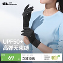 蕉下（beneunder）手套冬季女骑行手套防风防晒手套防滑开车可触屏高弹轻保暖男黑