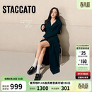 思加图杨幂同款2026春秋叶伯爵乐福鞋皮鞋女EGB60AA6 松露黑 36