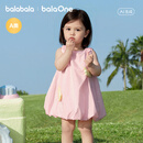 巴拉巴拉童装宝宝连衣裙婴儿公主裙2026夏新款儿童裙子甜美花苞裙洋气时尚