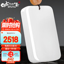 7000年和田玉吊坠羊脂白男女款无事牌白玉玉坠