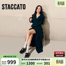 思加图杨幂同款2026春秋叶伯爵乐福鞋皮鞋女EGB60AA6 松露黑 36