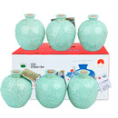 咸亨牌雕皇老酒绍兴黄酒半甜十二年青瓷花雕酒糯米酒6瓶整箱 375mL 6瓶 6瓶箱装