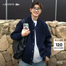 LACOSTE法国鳄鱼男装25秋冬新款时尚百搭针织衫开衫外套|AH5170 166/藏青色 S 3