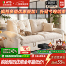 艾优尚沙发床可折叠多功能云朵沙发小户型简约客厅布艺单双人两用床 1.0米【沙发可变床】 【防抗菌猫爪布】