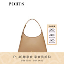 PORTS宝姿秋冬新品女包牛皮手拎包LD9A1939MAJUC012 卡布奇诺