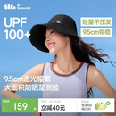 蕉下（beneunder）鸭舌帽棒球帽女士洋气帽子大帽檐全脸遮阳帽男士帽子防晒帽女