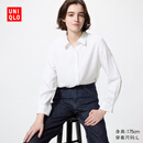 优衣库女装花式衬衫/长袖衬衣26春夏新款482822 00 白色 M