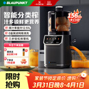 蓝宝（BLAUPUNKT）榨汁机原汁机家用渣汁分离果汁机冰淇淋机全自动大口径水果蔬菜榨汁高出汁好清洗纯汁率99%星空灰