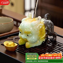 八千行茶宠创意摆件变色貔貅可养吸财招财功夫茶具配件茶桌茶台茶盘