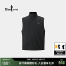 比音勒芬【Octa®仿棉蓄热里布】2026春季新款男士轻量环保保暖马甲外套 07黑色 2XL