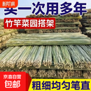 小竹竿菜园搭架豆角黄瓜竹子支架蔬菜爬藤竹杆户外篱笆栅栏彩旗杆 1.5-2厘米粗2米长 50根【原生耐用】