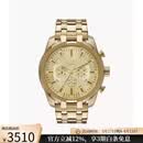 迪赛Split 金色不锈钢计时腕表香槟金色计时码表潮牌DZ4590 Gold 51mm 51